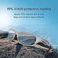 Vista 48 de Duduma Gafas de sol deportivas polarizadas para hombres y mujeres, para correr, ciclismo, pesca, golf, conducción, gafas de sol Tr90