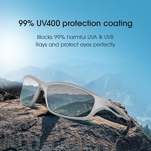 Miniatura 48 de Duduma Gafas de sol deportivas polarizadas para hombres y mujeres, para correr, ciclismo, pesca, golf, conducción, gafas de sol Tr90