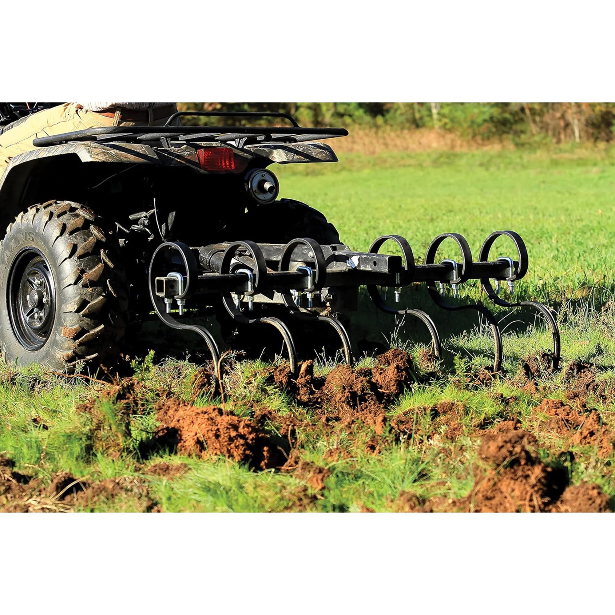 Black Boar ATV/UTV S-Tine Kultivator für Neubodenvorbereitung oder Nachbearbeitung (66007)