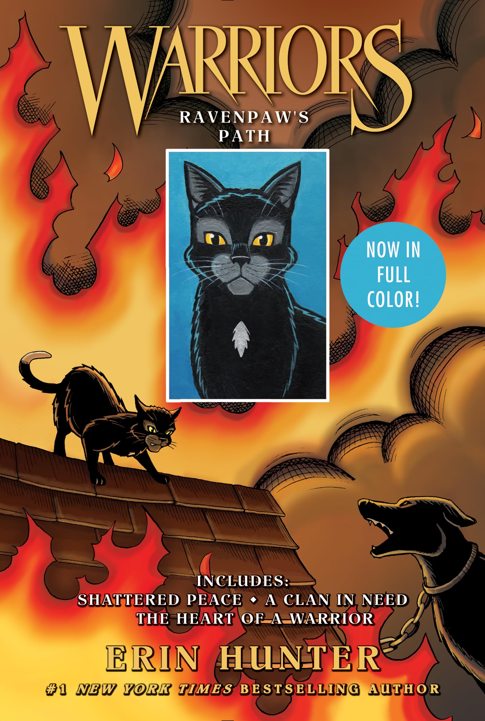 Warriors: Ravenpaw's Path: 3 Full-Color Warriors Books in 1, Paperback, Erin Hunter