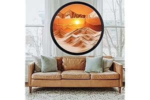 Moving Sand Art Decor: 3D Deep Sea Sandscape for Relaxation