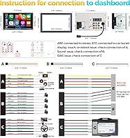 Vista 8 de PLZ estéreo de coche inalámbrico de doble DIN de 7" con pantalla QLED para automóvil, Apple Carplay, Radio, Android Auto, Bluetooth 5.3, Cargador