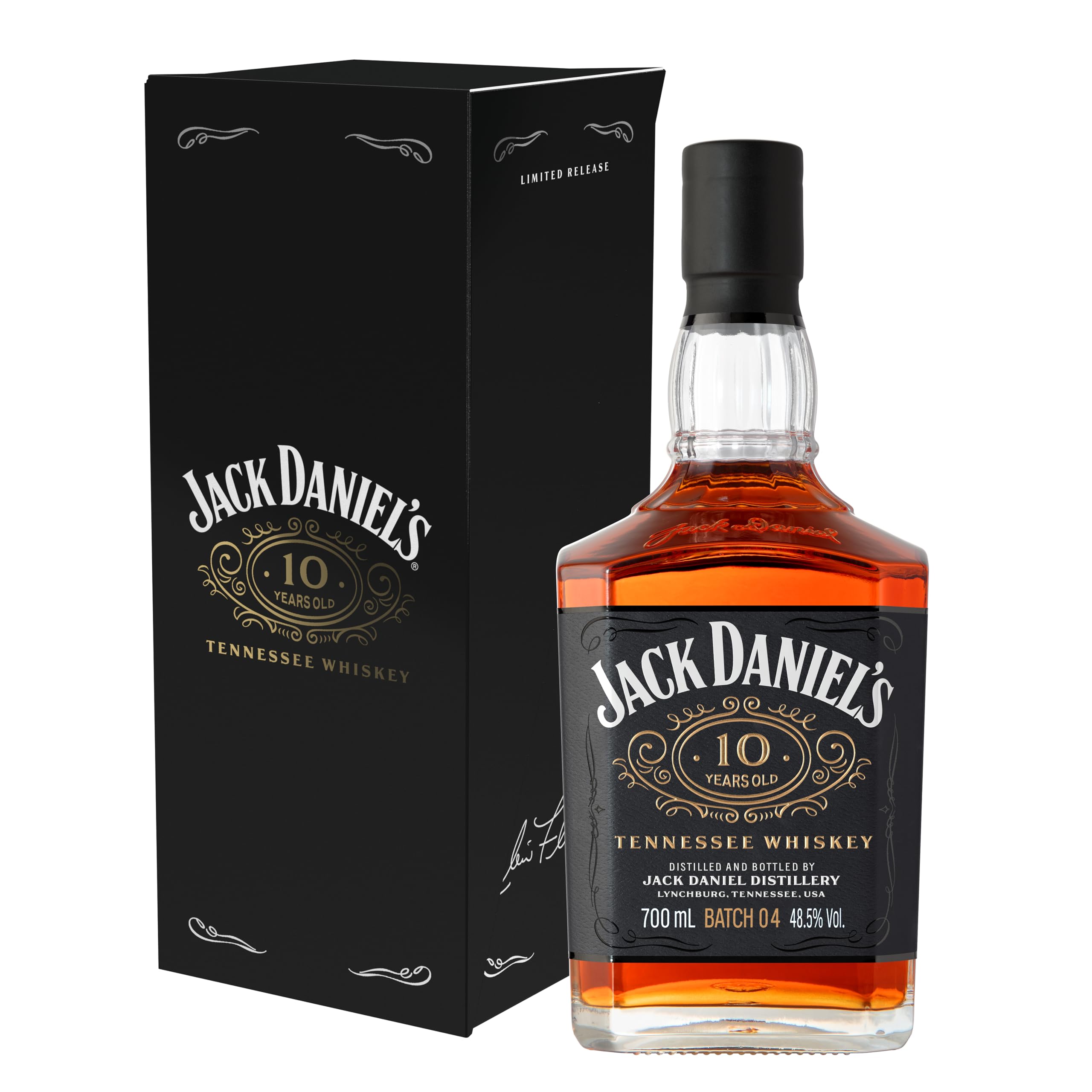 Jack Daniel's 10 Years Old Tennessee Whiskey Batch 4 700mL 48,5