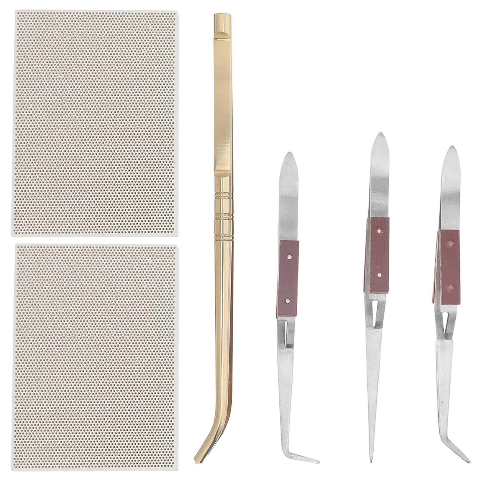 Kit de herramientas para soldar joyas SHINEOFI de cuarzo y cobre de alta resistencia 8