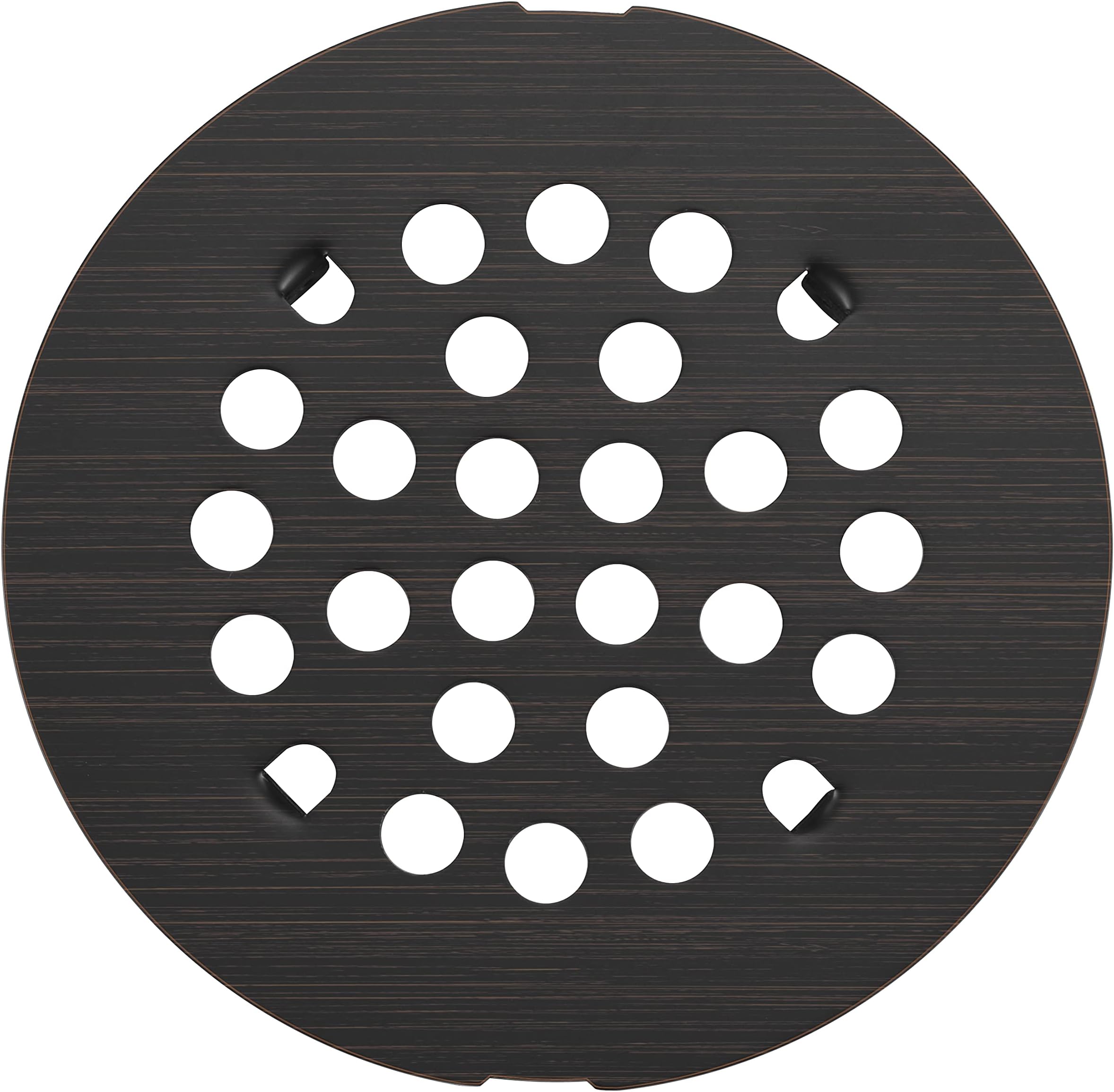 4 1/4" Snap-in Shower Drain Grate - Oil Rubbed Bronze - Replacement ...