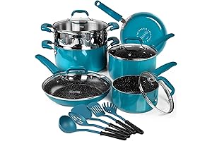 MICHELANGELO Nonstick Pots and Pans Set