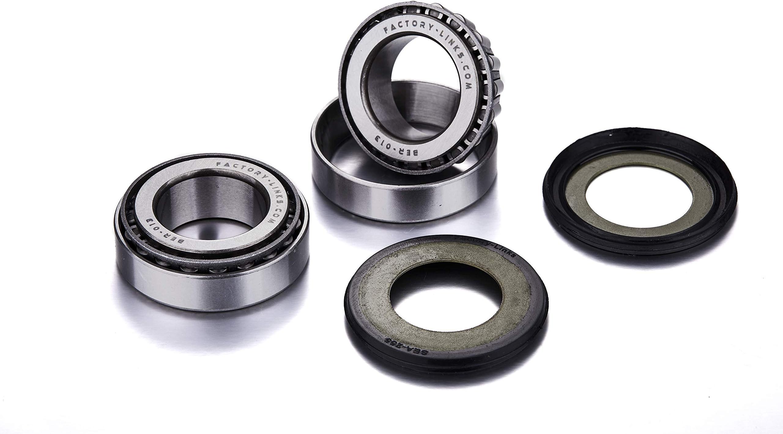 Factory Links OEM Series® Steering Stem Bearing Kit for AJP, Honda & Montesa CR/CRF/XR/GL/CTX/4RT (Models 81-25) – OEM-Spec Tapered Bearings & Seals | SSK-H-399