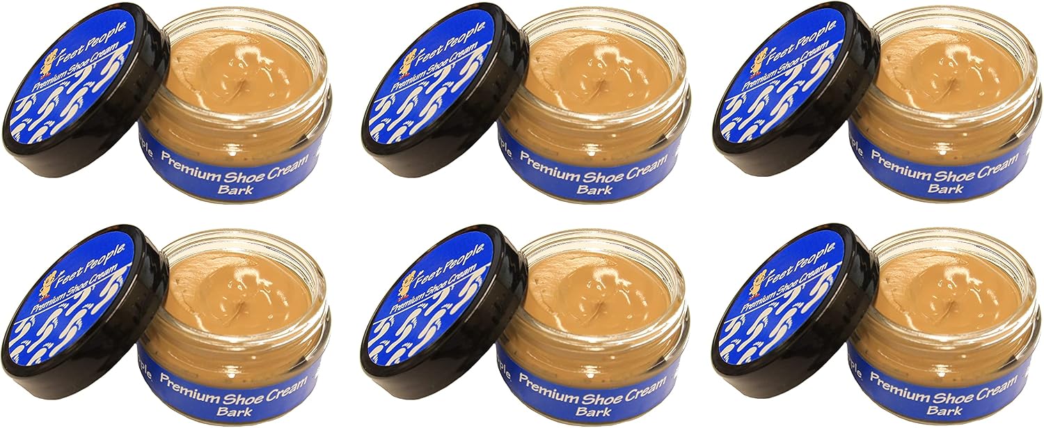 FeetPeople Premium Shoe Cream 1.5 Oz, 6 Pack, Various Colors!