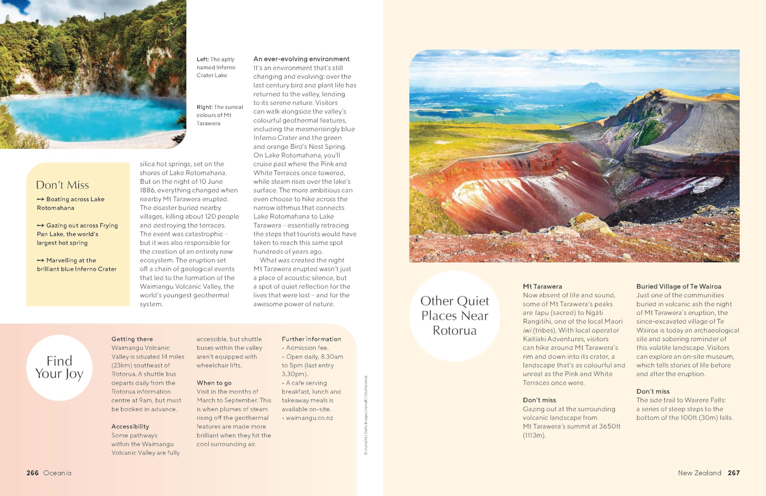 Lonely Planet The Joy of Quiet Places: 60 travel experiences to uplift and inspire: The World's Most Serene & Peaceful Spaces | 180 Ideas for Tranquil ... on Where & When to Go | Stunning Photography