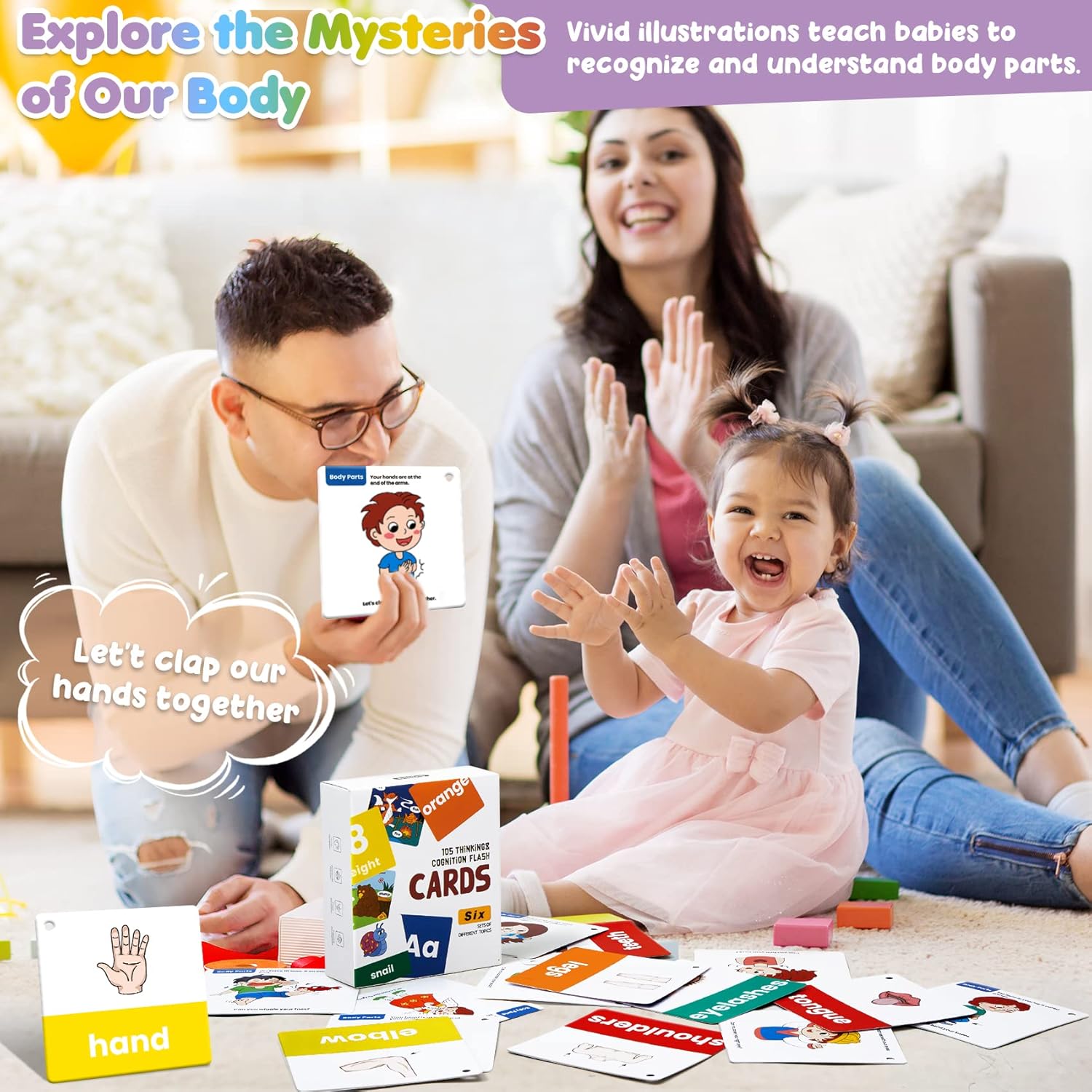 beiens Flash Cards for Toddlers 26 Years Baby Flash Cards210 Sides