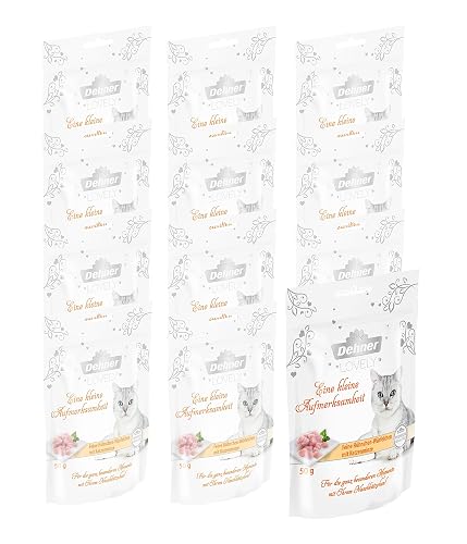 Dehner Premium Lovely - Bocadillo complementario para Gatos, sin Gluten, sin azúcar, para Gatos sensibles…