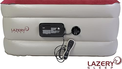 Miniatura 2 de Lazery Sleep Colchón de aire con bomba LED eléctrica integrada de 7 ajustes individual