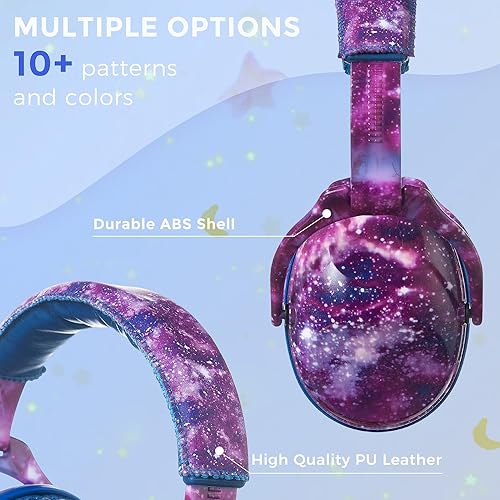 Miniatura 3 de Orejeras de seguridad para niños, reducción de ruido NRR 25dB, orejeras para niños, protectores auditivos para dormir, estudiar, avión, conciertos,