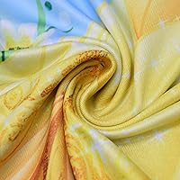 Vista 5 de AOVCLKID Disfraz de princesa para niñas, vestido casual con estampado de dibujos animados