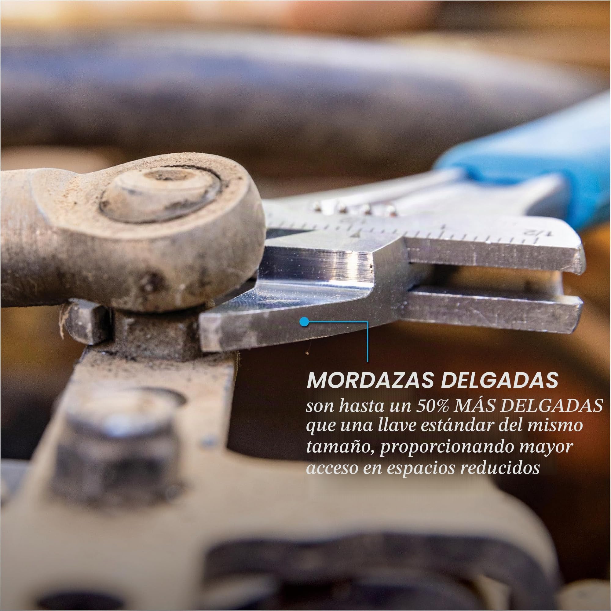 Channellock Slim mandíbula llave inglesa ajustable, 6SWCB