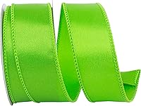 Vista 3 de Reliant Ribbon 92575W-050-40F - Cinta decorativa, 2-1/2 pulgadas x 10 yardas, azul real