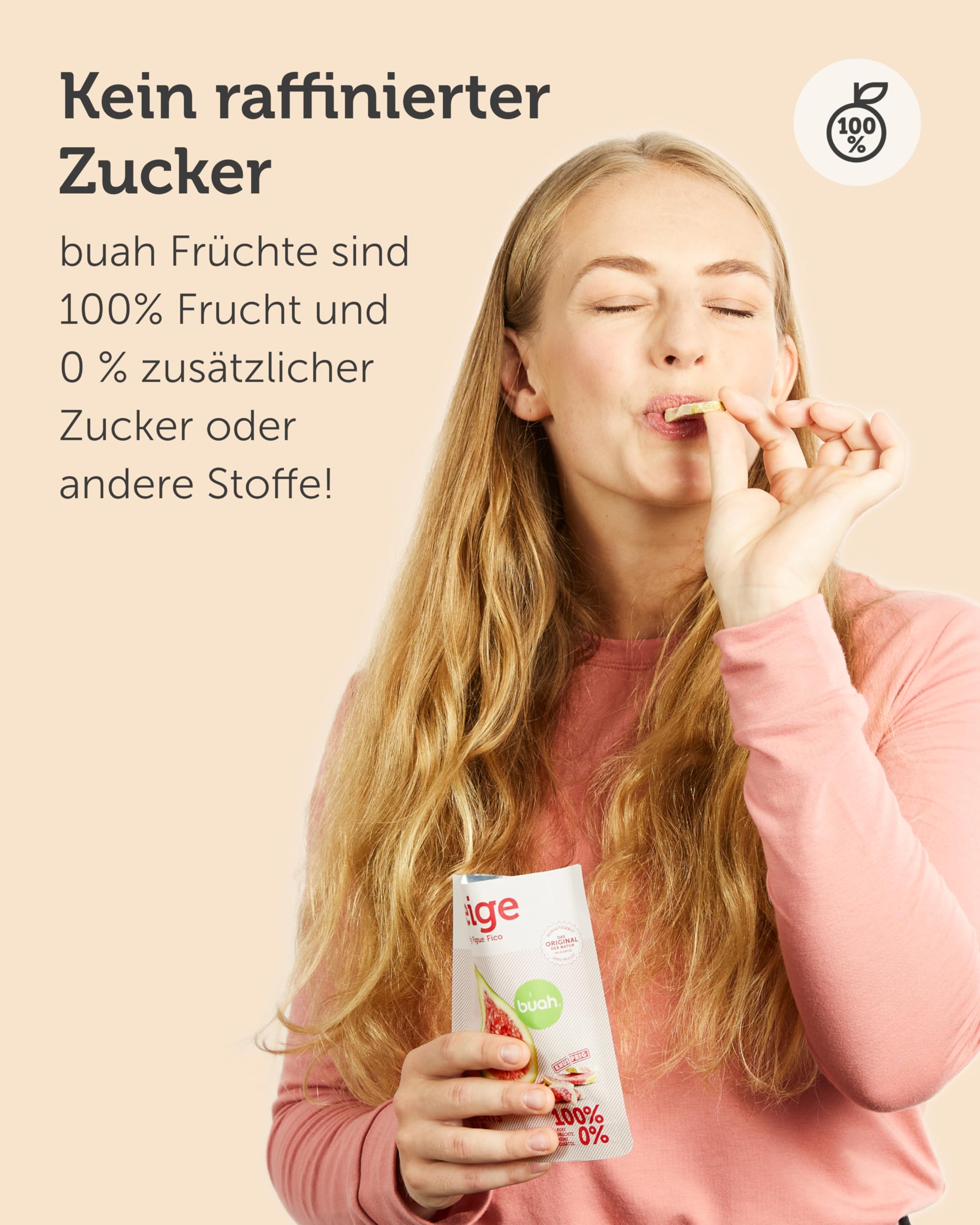 BUAH® Gefriergetrocknete Früchte Probierset | Perfekter Snack aus knusprigen Fruchtchips | Süßigkeiten Alternative ohne Zuckerzusatz, Toppings für Porridge | Vegan Glutenfrei
