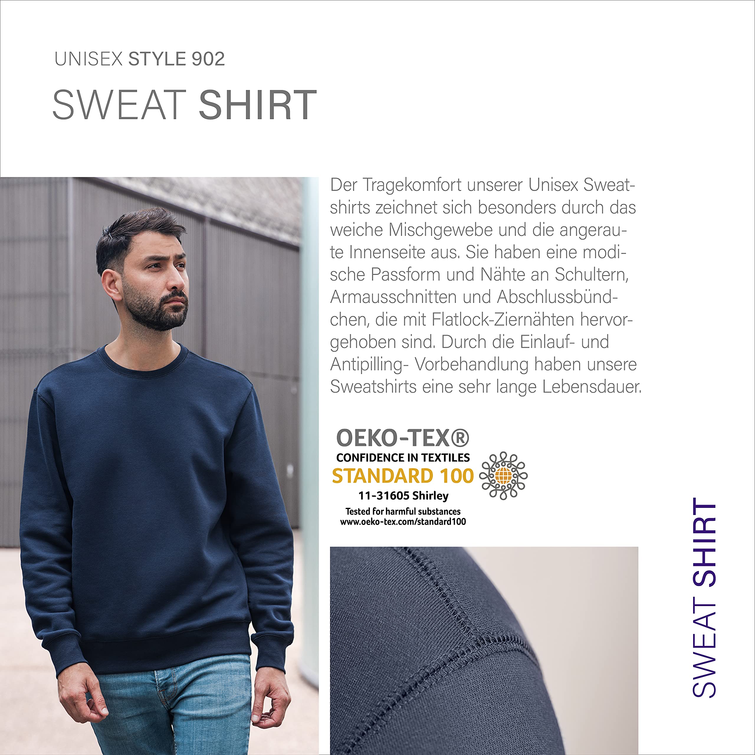 HRM 902 Sweatshirt Mixte
