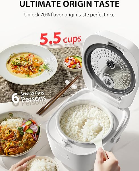 TOSHIBA OriginTaste 5.5-Cup Rice Cooker 2