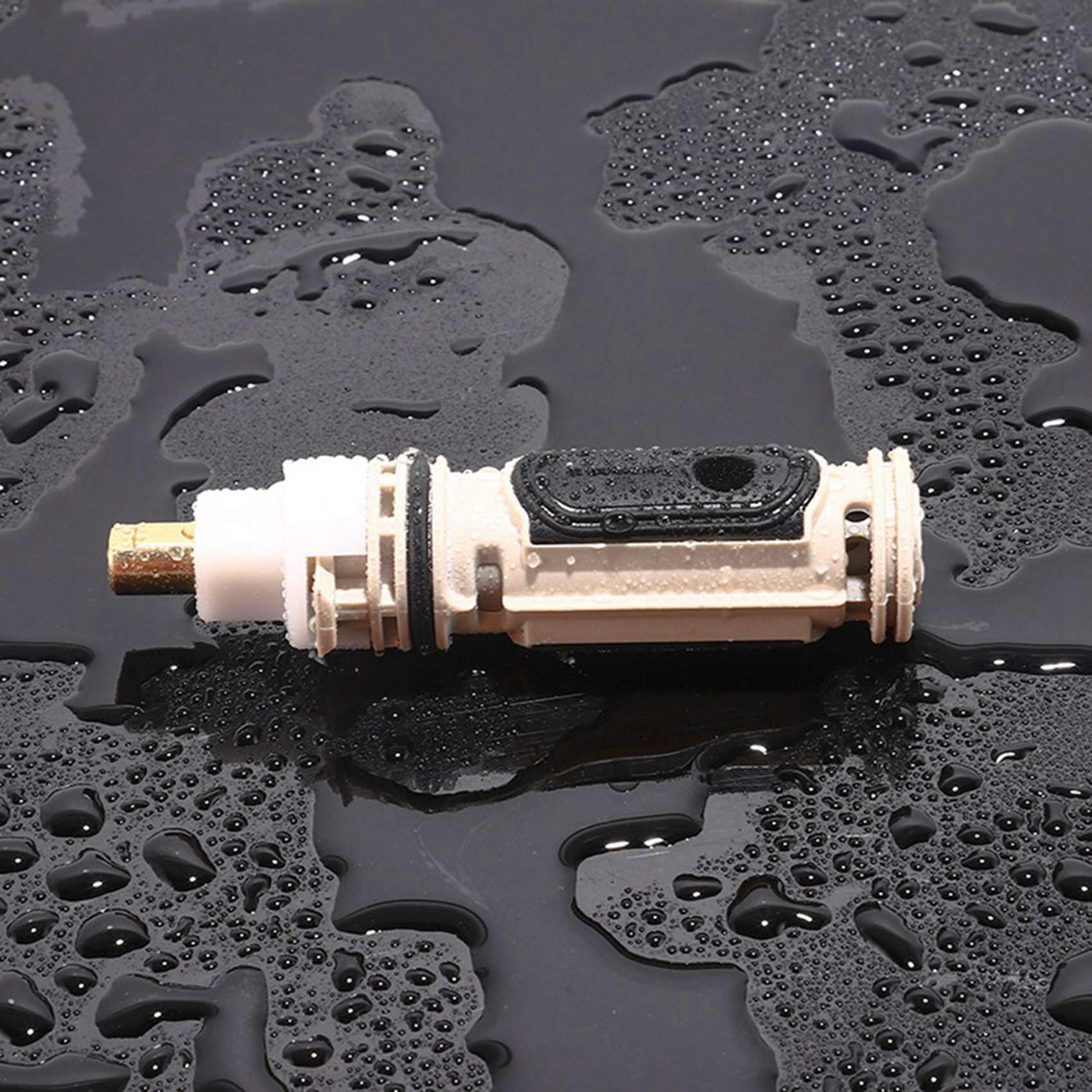 10X 1222 Ersatzkartusche für One Handle Posi Temp Wasserhahnkartusche, Badewannen-Duschventilteile Und, Messing