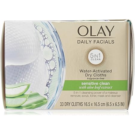 olay cleansing cloths sensitive