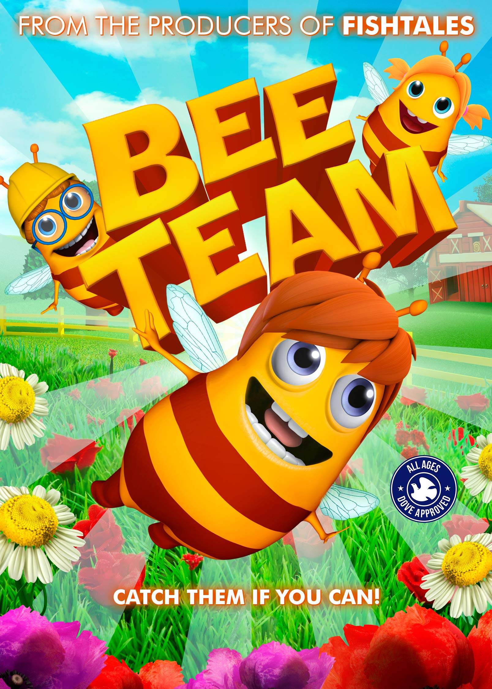 Bee Team DVD edición USA para coleccionistas de cine de animación norteamericano