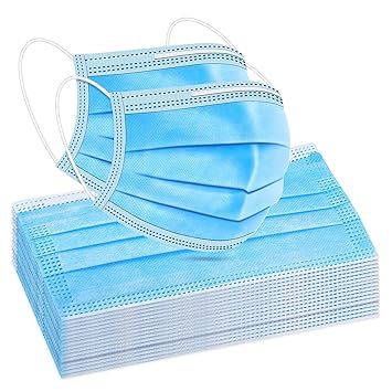 OCEAN RACE 4 Ply Disposable Mask Pack of-100 Piece