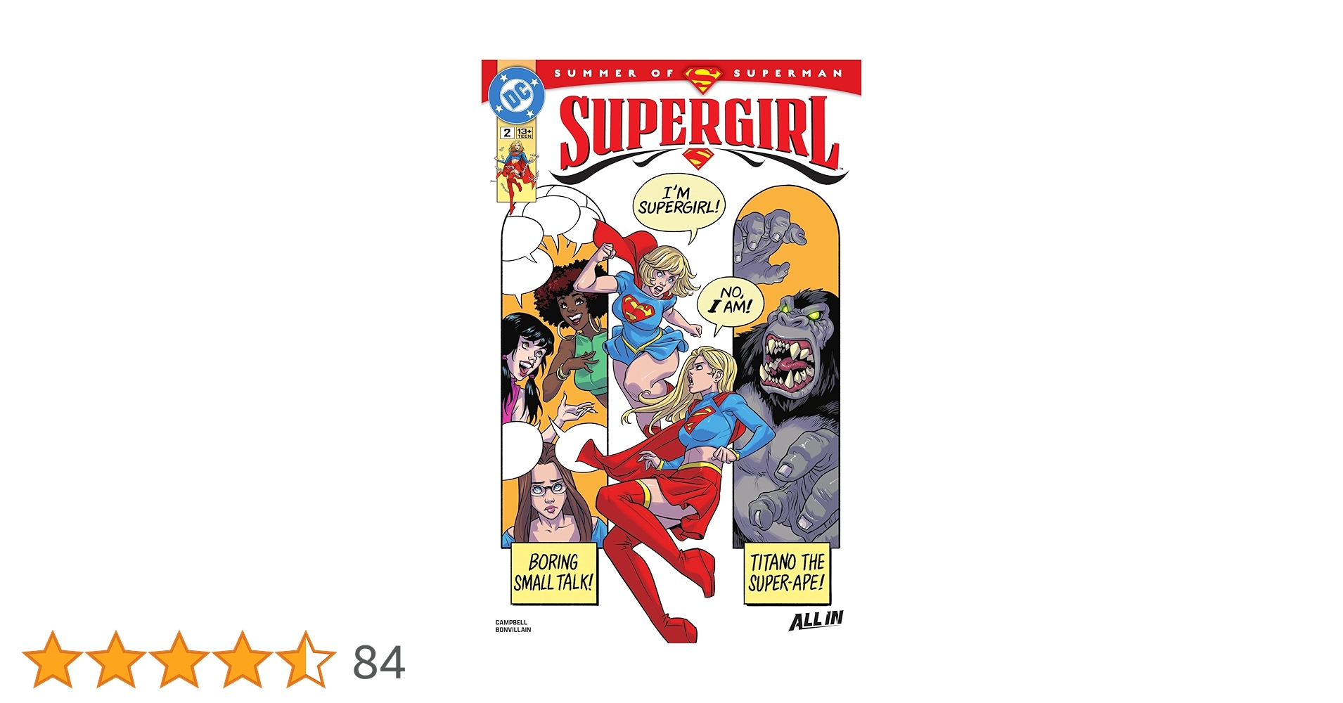 アメコミ・英語　全2巻セット SUPERGIRL スーパーガール アメコミ・英語 全2巻セット SUPERGIRL スーパーガール