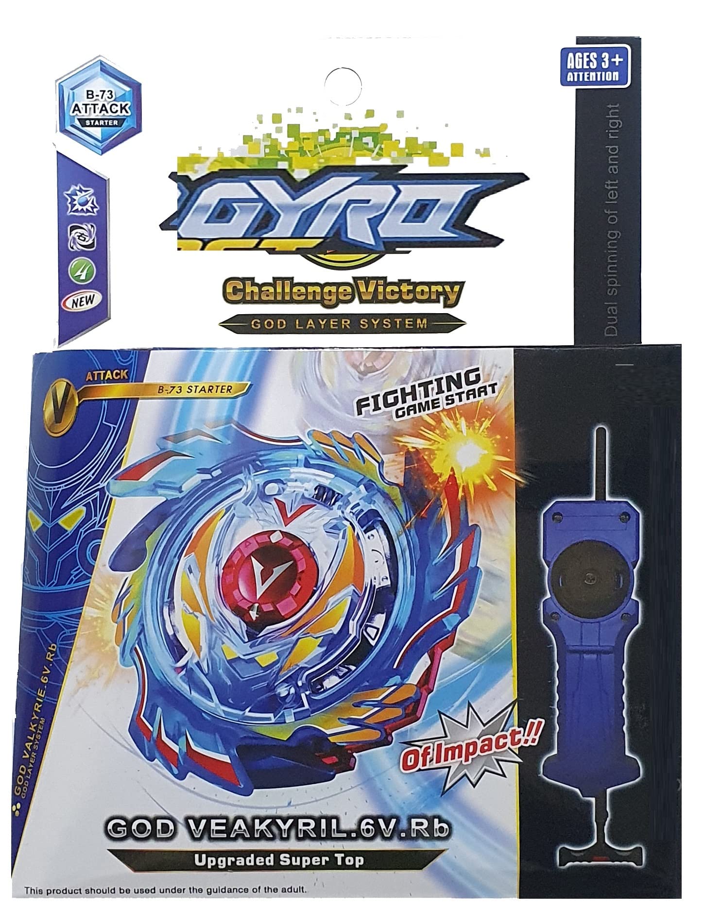 Spinner Series God Valkyrie B-73 Starter with Handle Launcher Spinning Top (B0BQRR1V56) Amazon Price History, Amazon Price Tracker