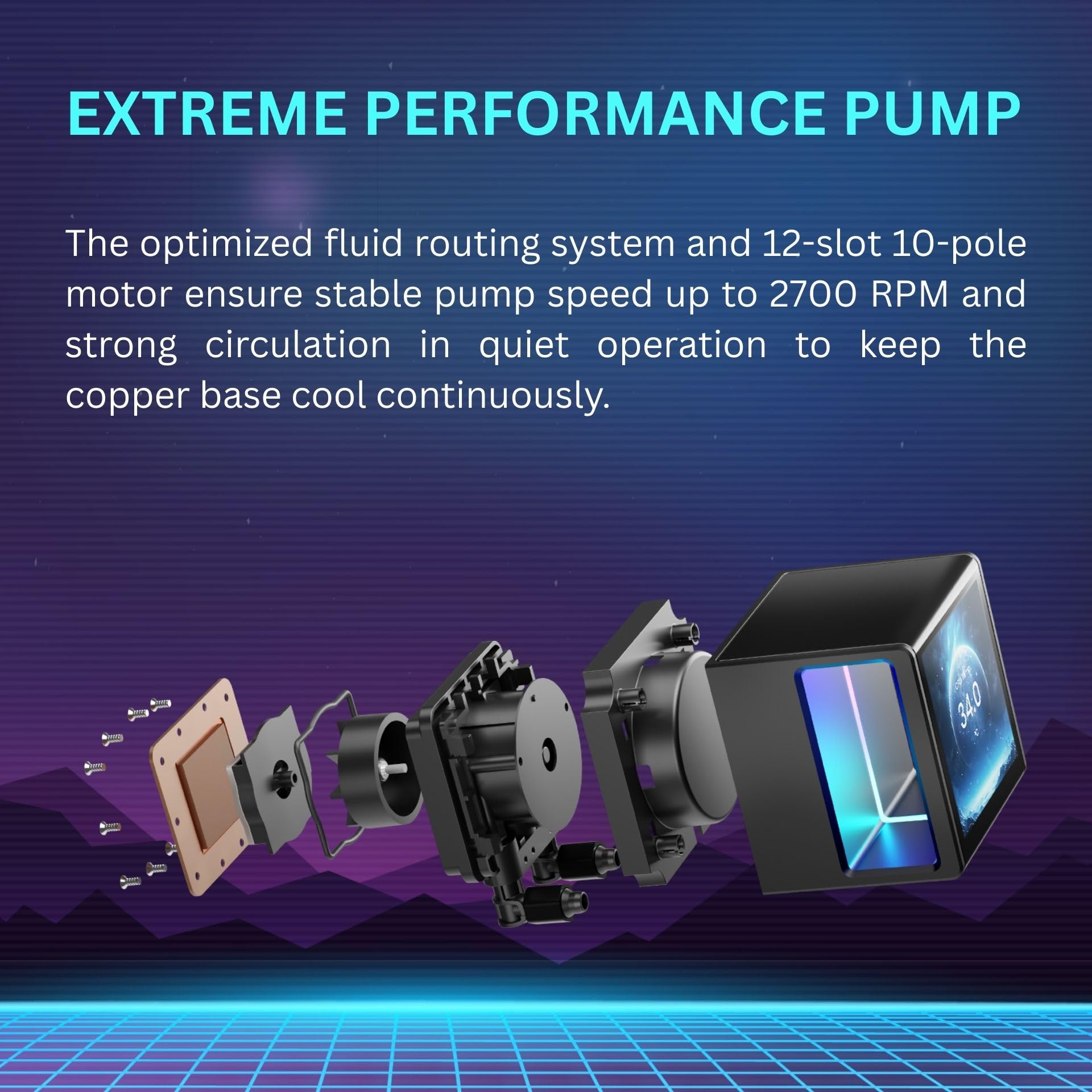 Amazon.com: GAMDIAS 360mm AIO Liquid Cooler, 360mm Water Cooling