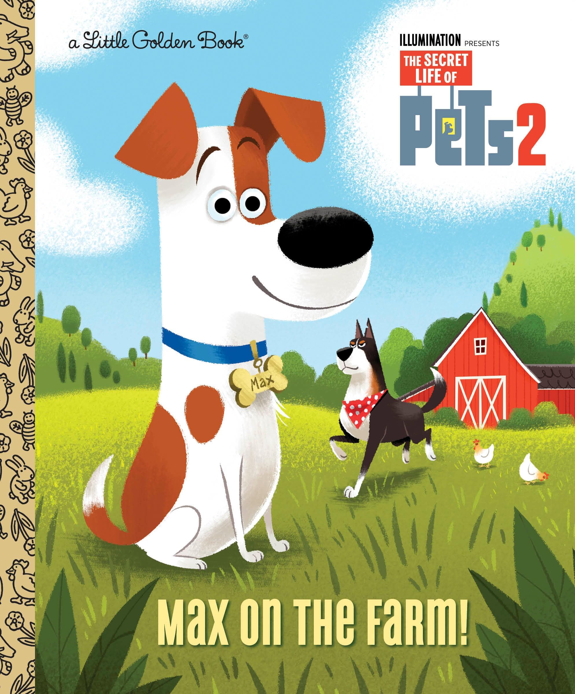 Golden Books Max on the Farm!: The Secret Life of Pets 2 (Little : The Secret Life of Pets 2) Hardcover โ Big Book, 30 April 2019