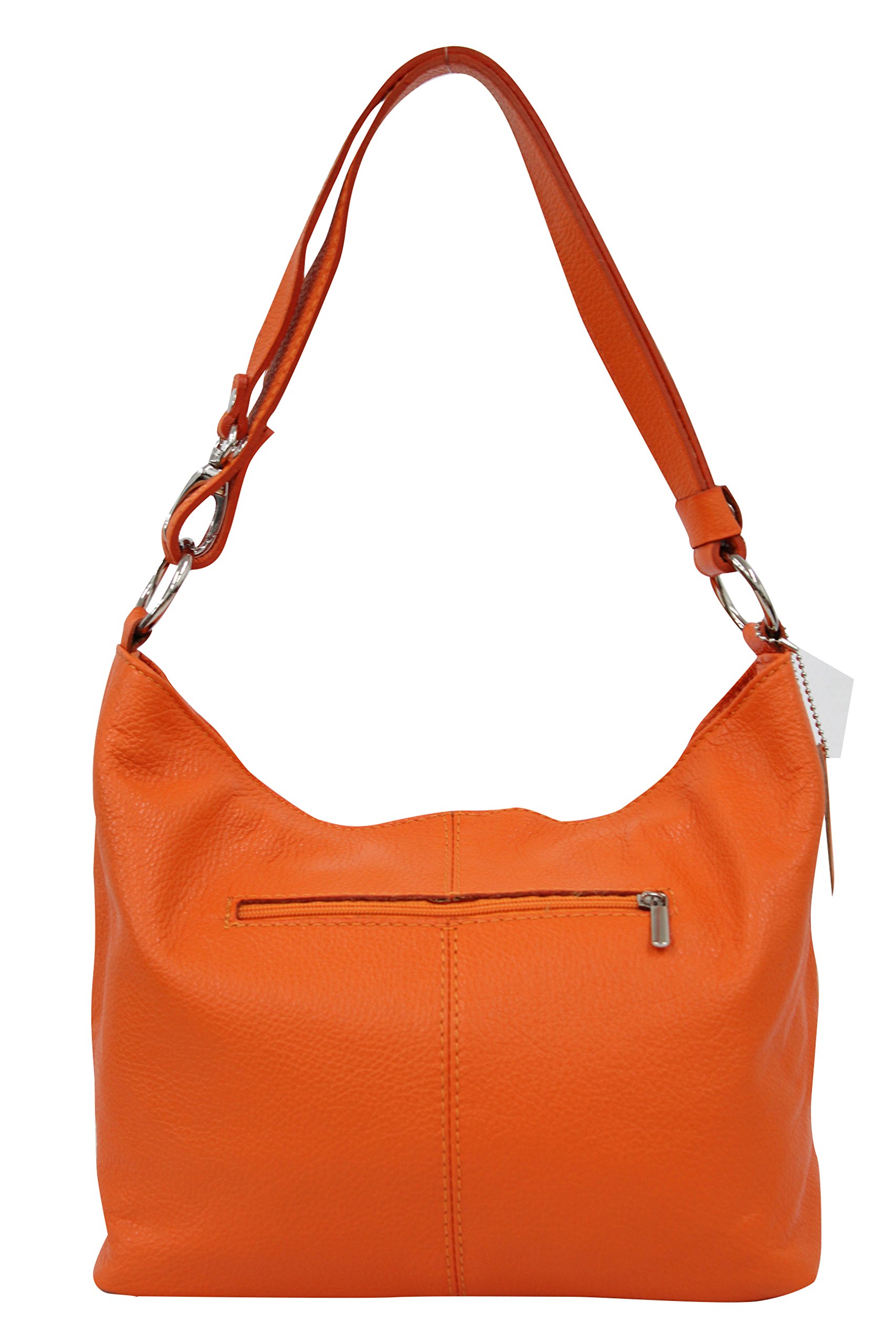 AMBRA Moda GL005 - Borsa con tracolla, borsa a mano in pelle, borsa a spalla, hobo bag da donna