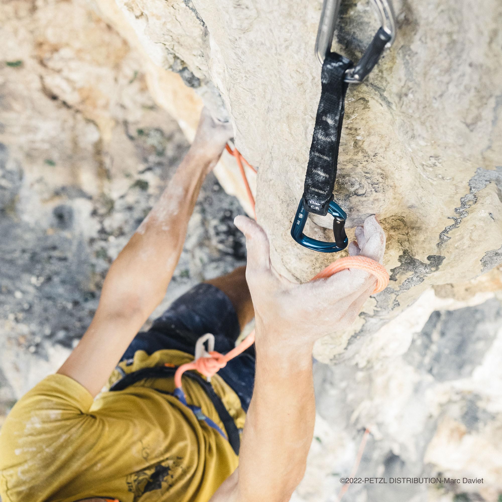 Petzl, Spirit 6-Pack, Confezione Da Sei Moschettoni, Multicolore, U, Adulto Unisex