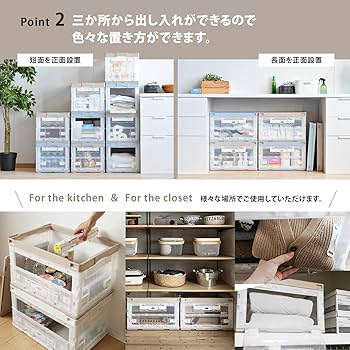 プラコン・折りコン リス CB-75扉L 大サイズ 3個セット 扉付き プラコン・折りコン リス CB-75扉L 大サイズ 3個セット 扉付き