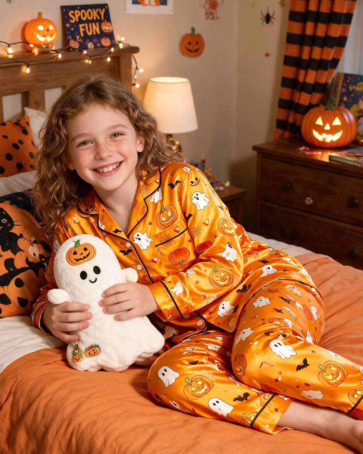 Sylfairy Girls Pajamas Silk Pjs Satin