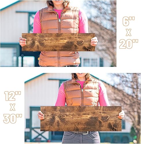 Miniatura 7 de Custom Sign with Your Text Personalized  Custom Wood Sign  20" x 6" Wood Sign  Personalized with YOUR info + GPS Coords