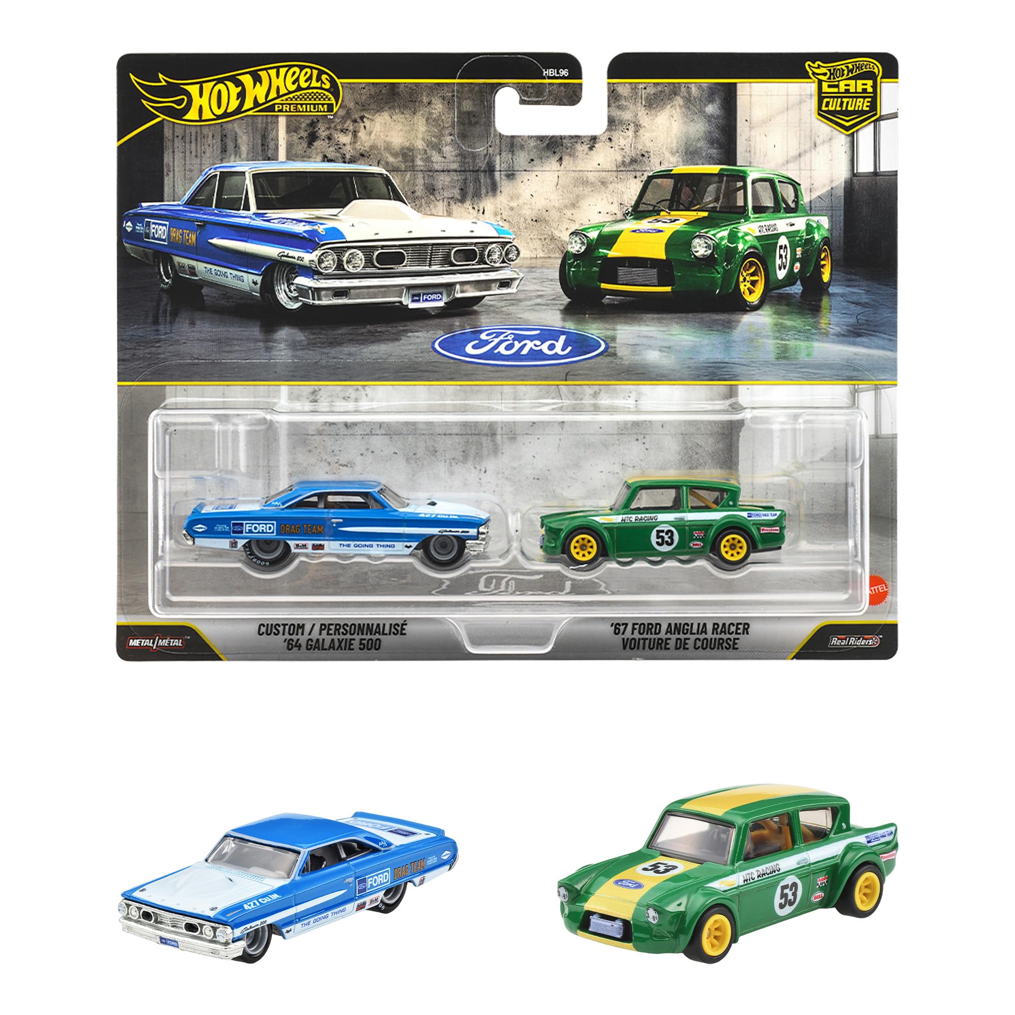 Amazon | ホットウィール(Hot Wheels) プレミアム2パック カスタム '64