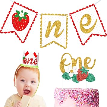 Strawberry Party Decoration 