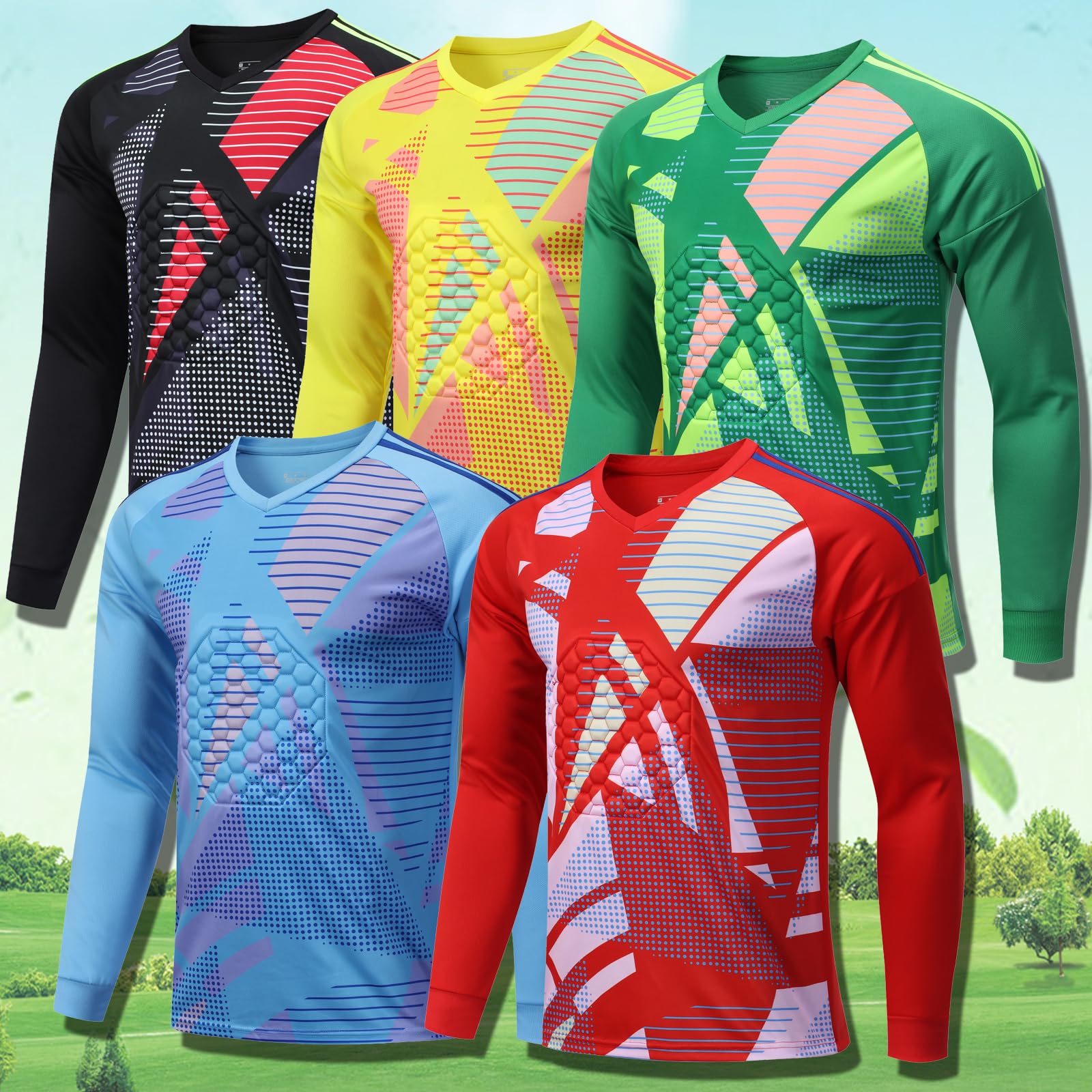 Uniformes de Gardien de But personnalisés pour Enfants, Adolescents, Hommes et Femmes, Maillot Adulte avec Sweat-Shirt éponge