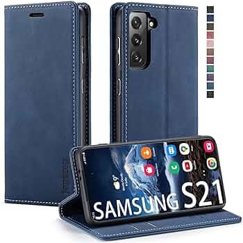 Amazon.com: japezop Samsung Galaxy S21 5G Wallet Case with