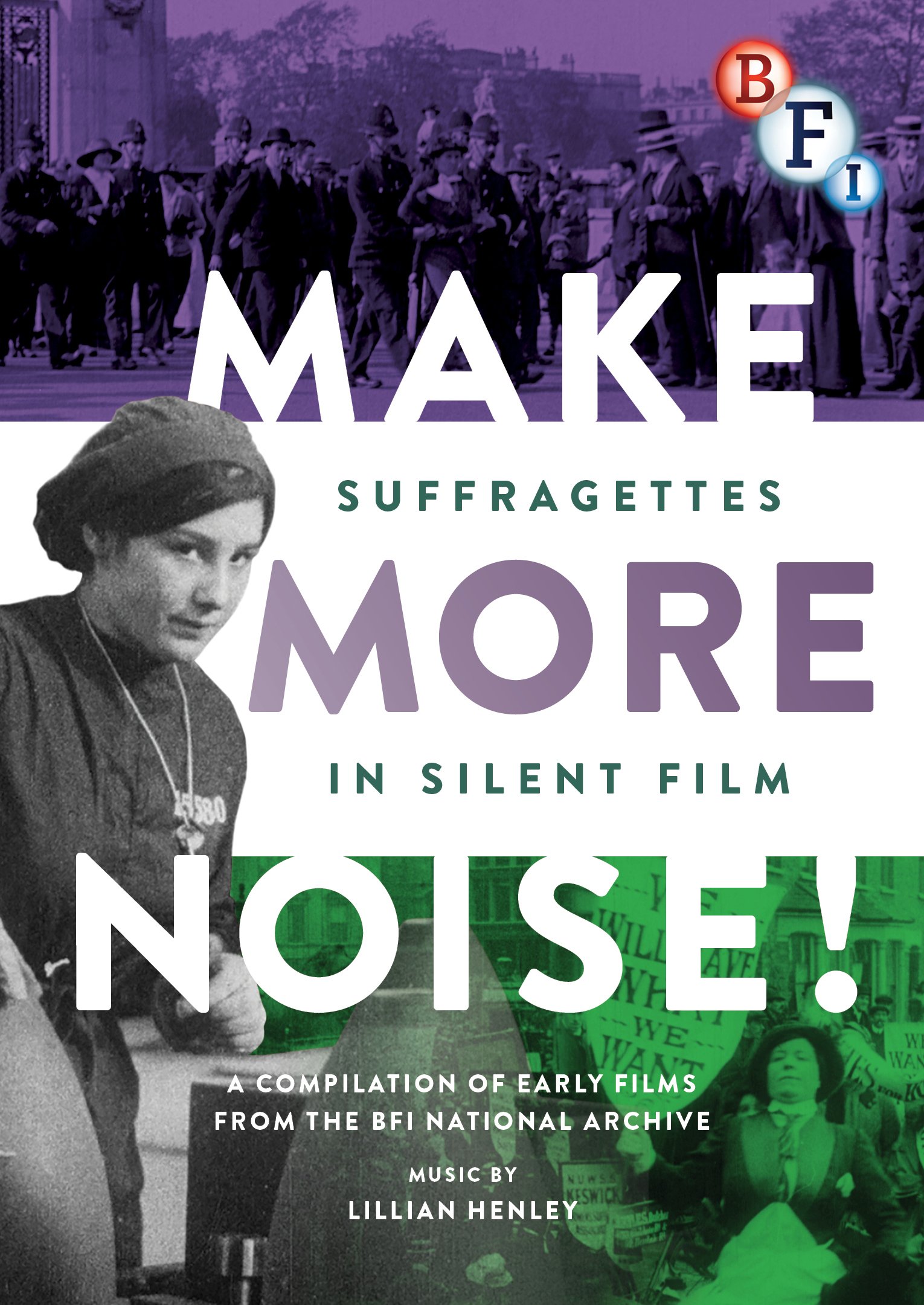 Suffragettes en cine mudo DVD documental histórico feminismo sufragistas británico