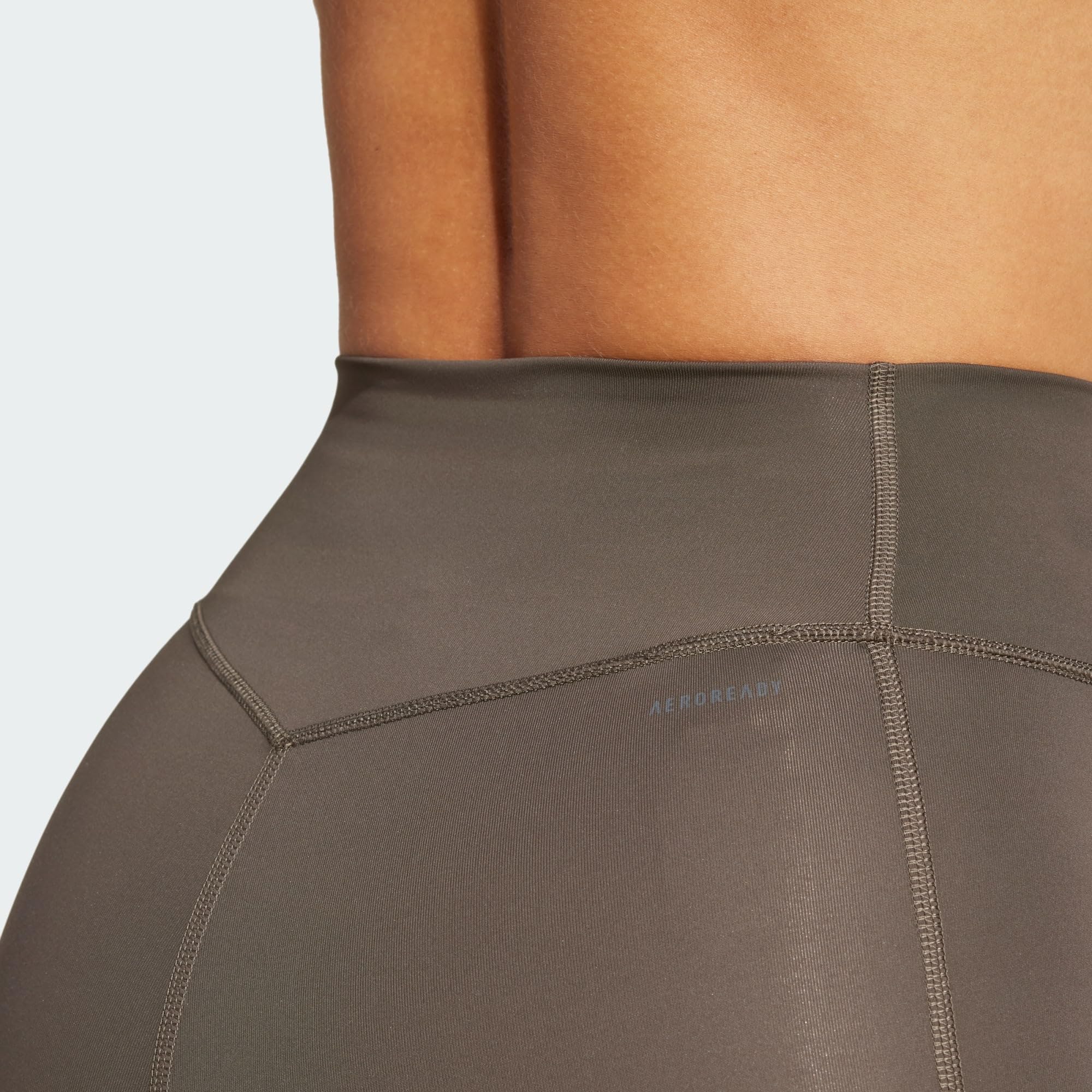 Adidas Damen Leggings Optime Stash Pocket High Waisted 7/8 Tights