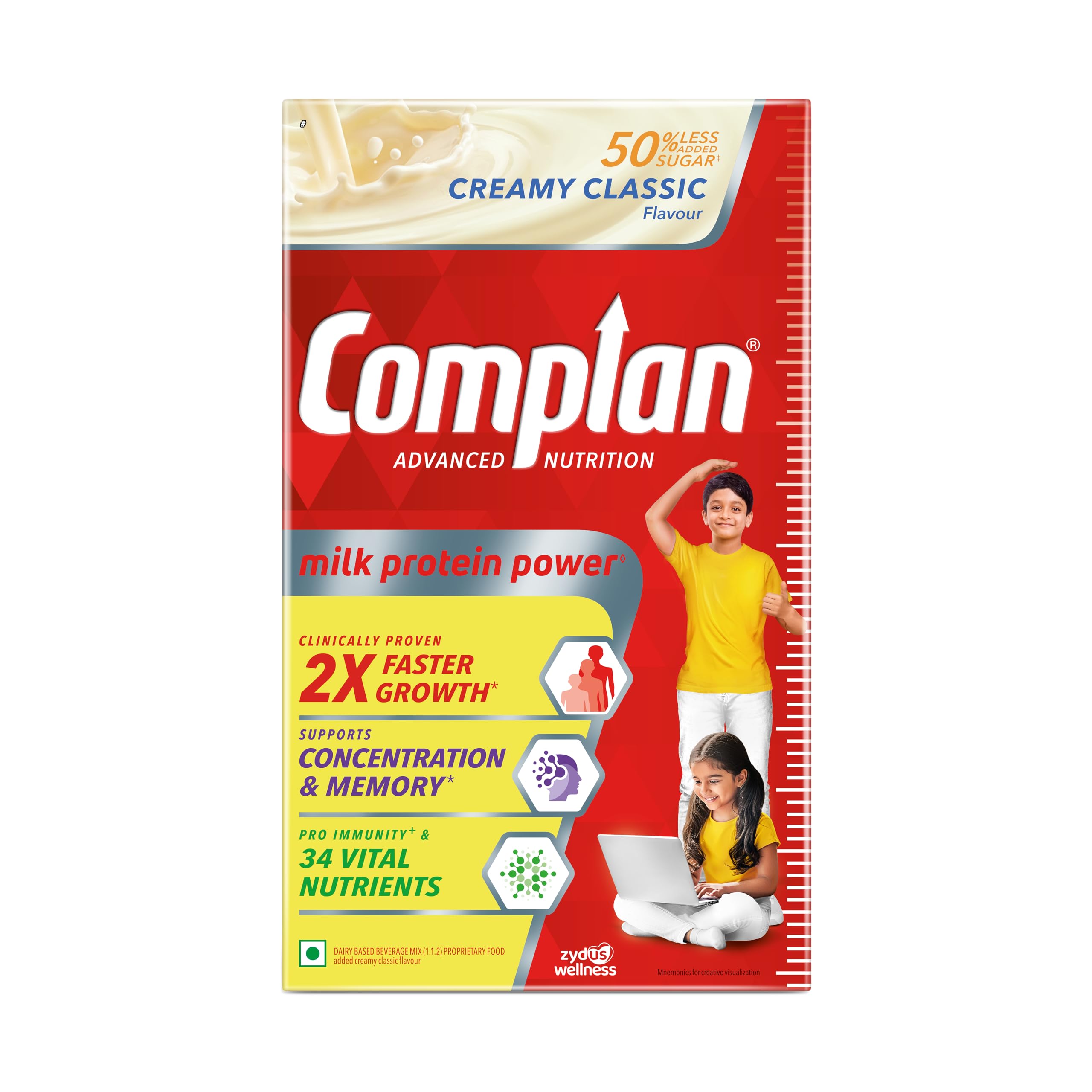 Complan Nutrition and Health Drink Creamy Classic, 1kg (Carton)