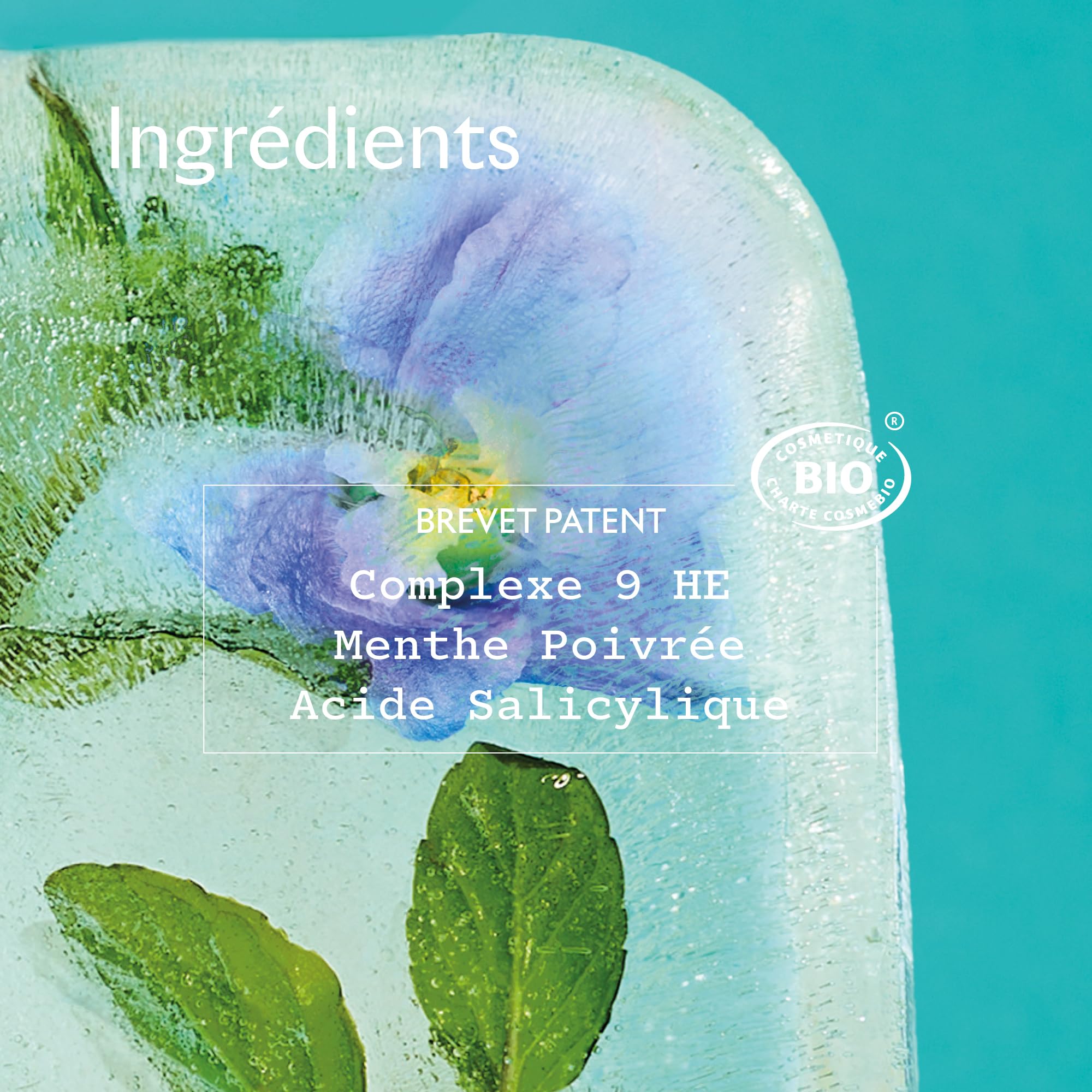Sanoflore Magnifica Reinigungsschaum gegen Unreinheiten Bio – Gesicht für Mischhaut bis fettige Haut, 2 x 150 ml