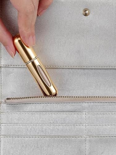 Miniatura 5 de Perfume Viaje Botella Recargable AtomizerLuggage Botella Recargable Fácil 3 pcs (0.2 fl oz) Negro