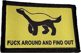 Honey Badger F-ck Around and Find Out Morale Patch. 2x3