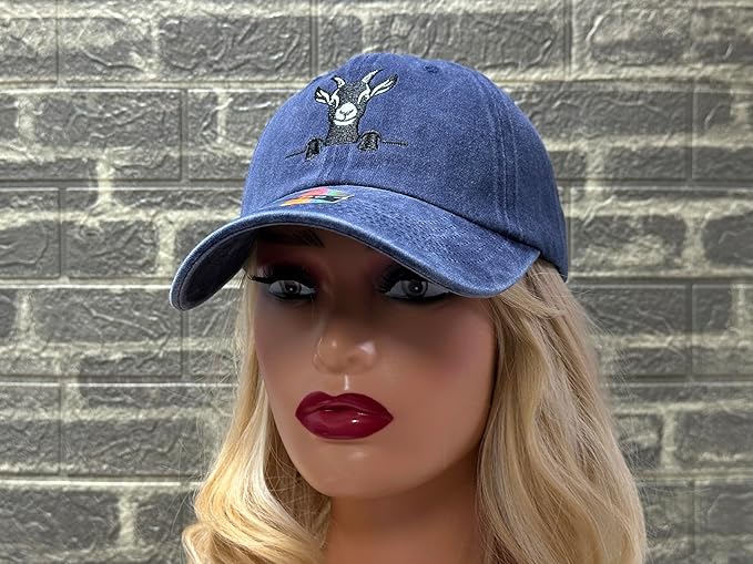 Gorra de béisbol de granja con animales ajustable para hombre y mujer miniatura 3