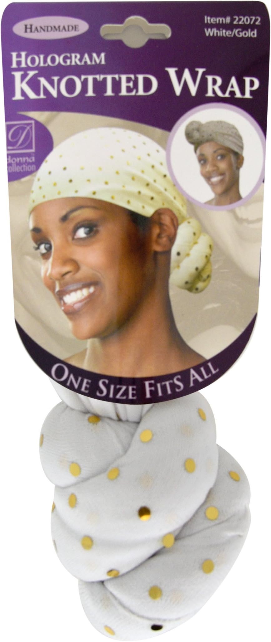 Pre-Tied Knotted Head Wrap Scarf
