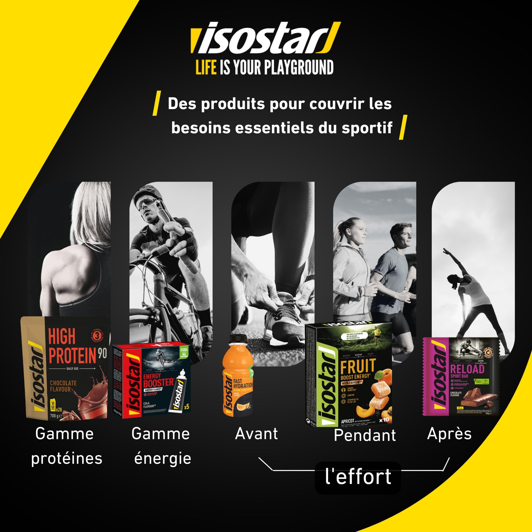 ISOSTAR – Barres High Protein 30 Coconut – Barres Protéinées Sport avec Glucides – Énergie & Récupération – Snack Fitness, Cross Training & Musculation – 16 barres (16 x 55 g)