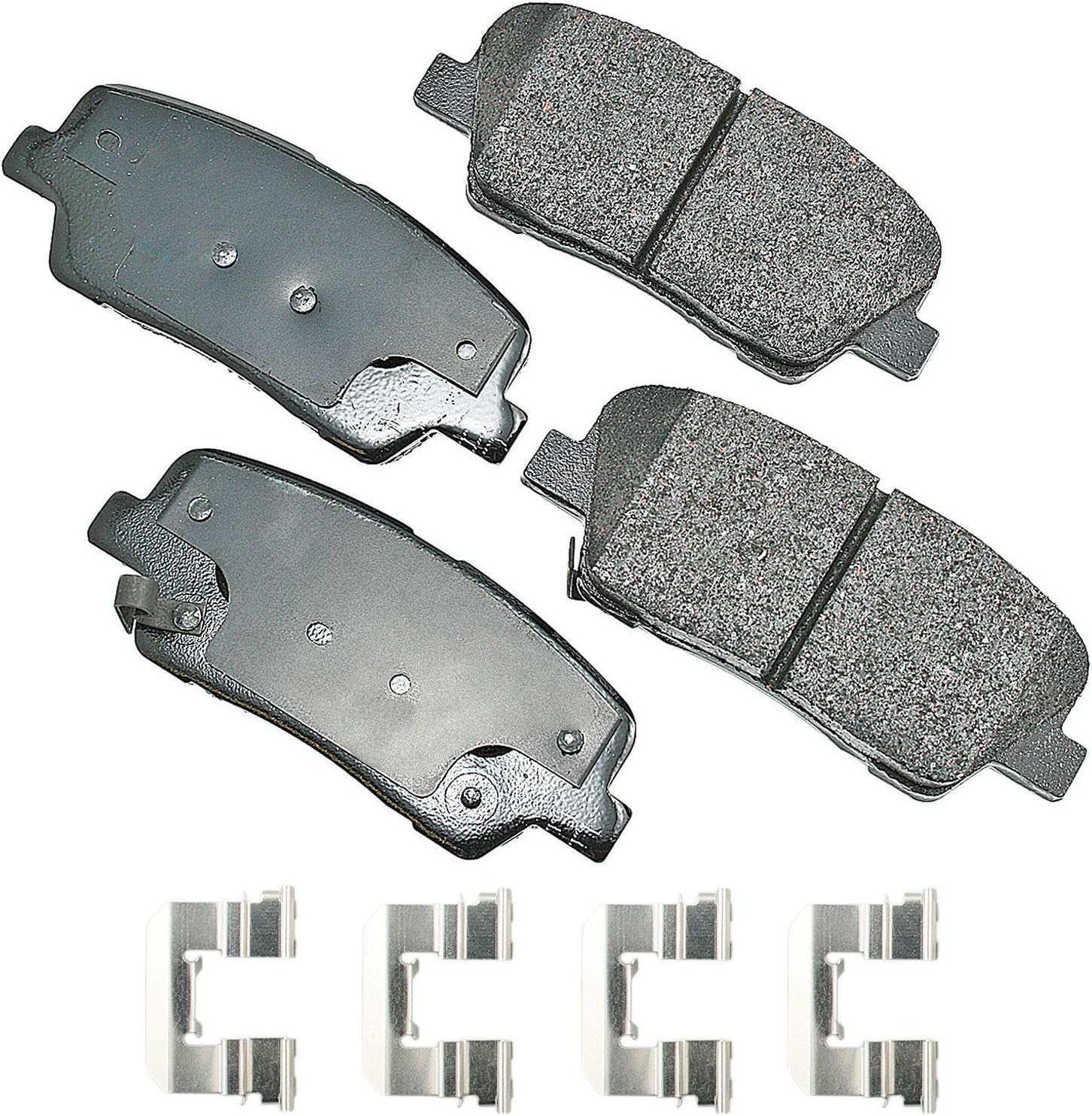 Akebono Ultra-Premium Ceramic Rear Disc Brake Pads